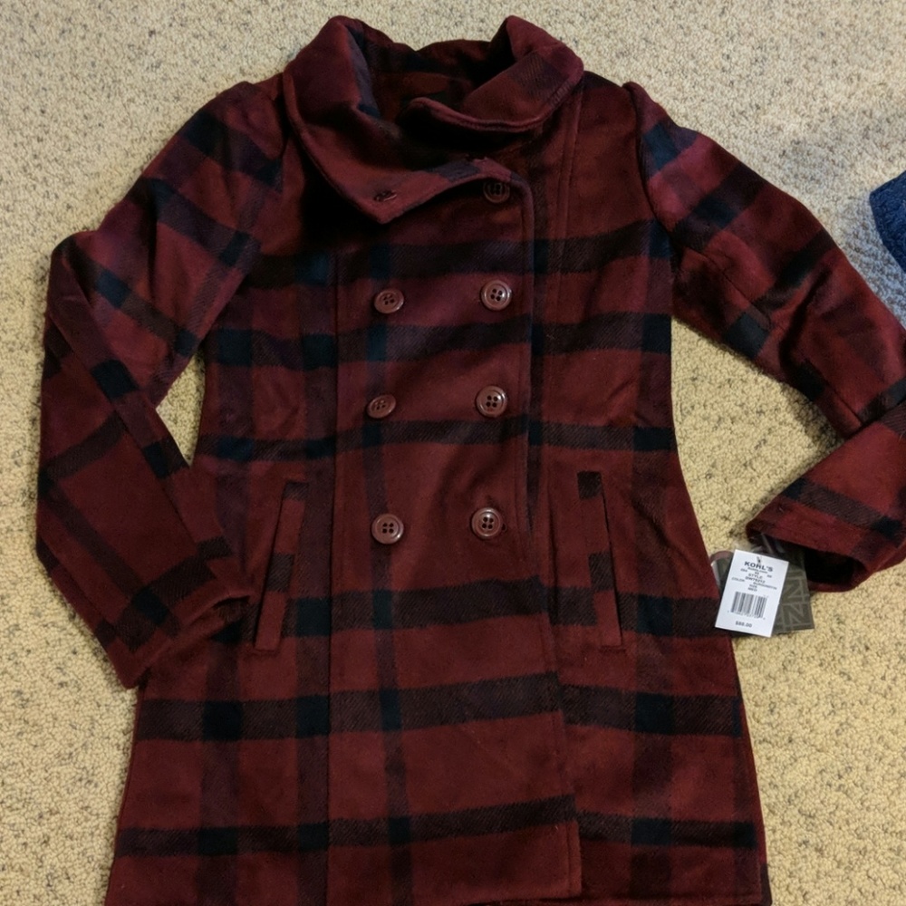 Iz Byer peacoat coat